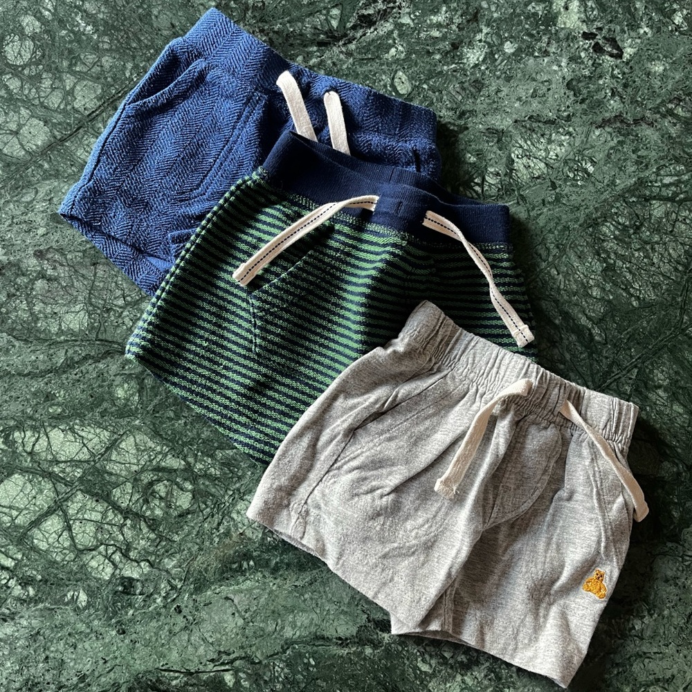 3 pairs of Baby Gap Shorts
